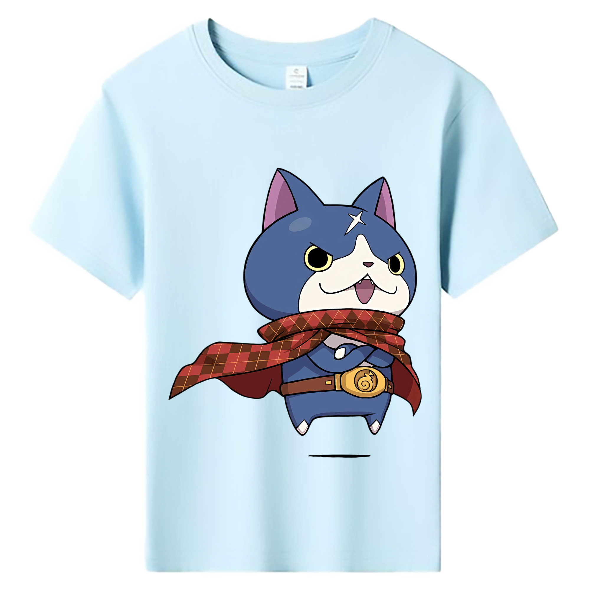 （画像用） 妖怪ウォッチ Yo-kai Watch 綿100％キッズTシャツ（フロントプリント）